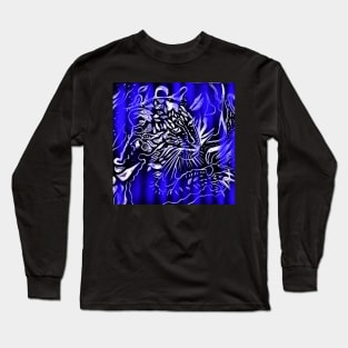 ZOO PANTHER BLOCK PRINT Long Sleeve T-Shirt